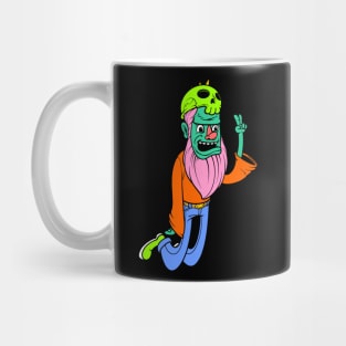 skull granpa Mug